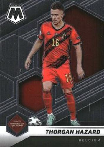 #193 Thorgan Hazard - Belgium - 2021-22 Panini Mosaic Road to FIFA World Cup Soccer