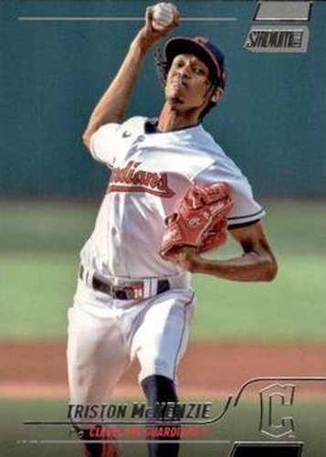 #193 Triston McKenzie - Cleveland Guardians - 2022 Stadium Club Baseball
