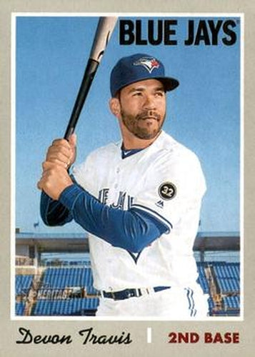 #193 Devon Travis - Chicago Cubs - 2019 Topps Heritage Baseball