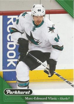 #193 Marc-Edouard Vlasic - San Jose Sharks - 2017-18 Parkhurst Hockey