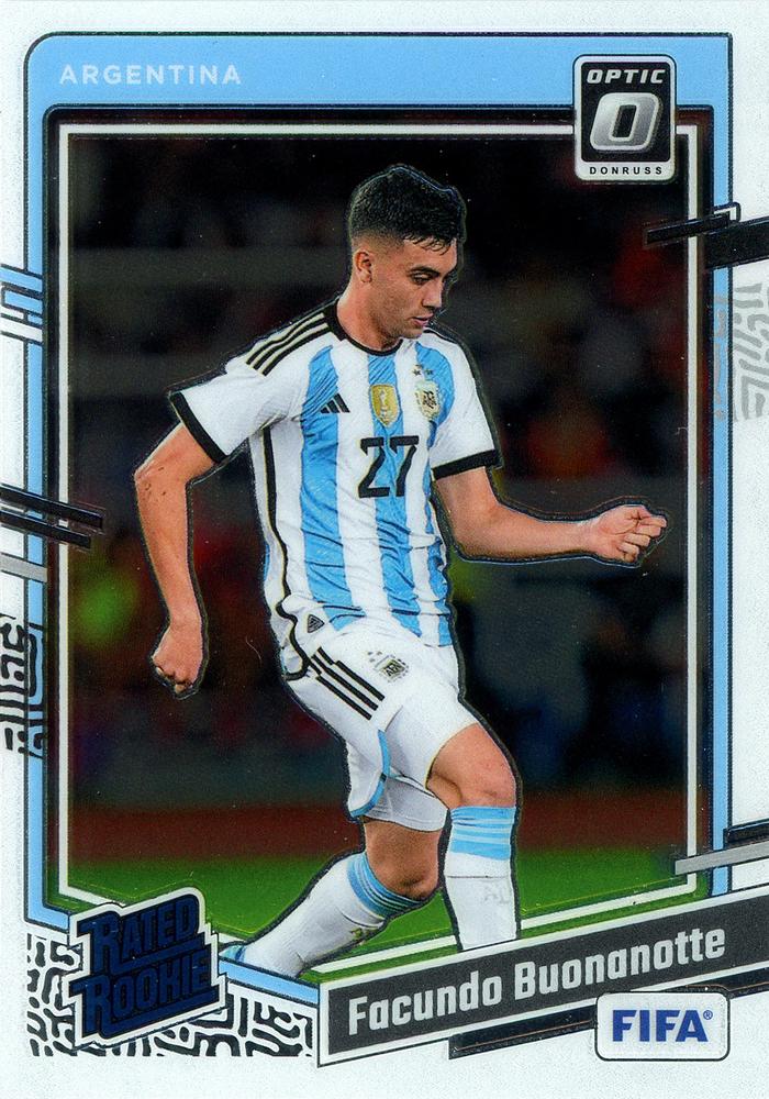 #193 Facundo Buonanotte - Argentina - 2023-24 Donruss - Optic Soccer