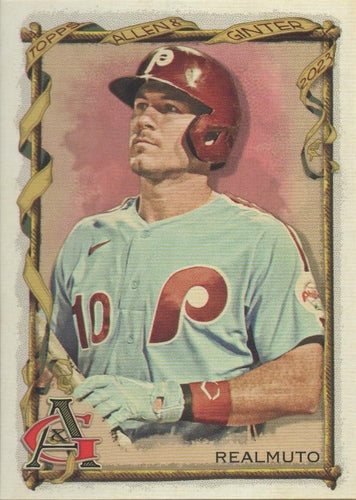 #193 J.T. Realmuto - Philadelphia Phillies - 2023 Topps Allen & Ginter Baseball