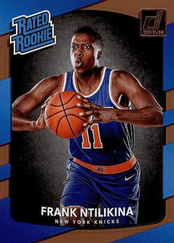 #193 Frank Ntilikina - New York Knicks - 2017-18 Donruss Basketball