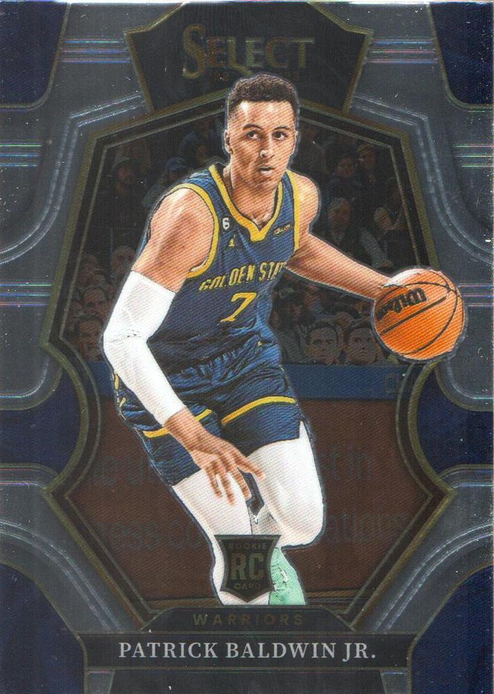 #193 Patrick Baldwin Jr. - Golden State Warriors - 2022-23 Panini Select Basketball
