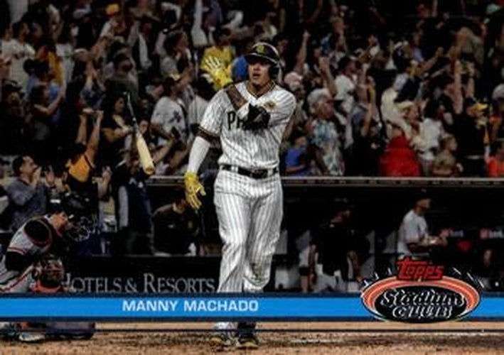 #193c Manny Machado - San Diego Padres - 2023 Stadium Club Baseball