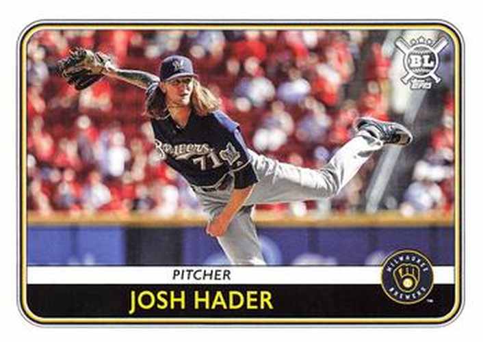 #194 Josh Hader - Milwaukee Brewers - 2020 Topps Big League Baseball