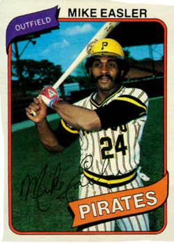 #194 Mike Easler - Pittsburgh Pirates - 1980 Topps Baseball
