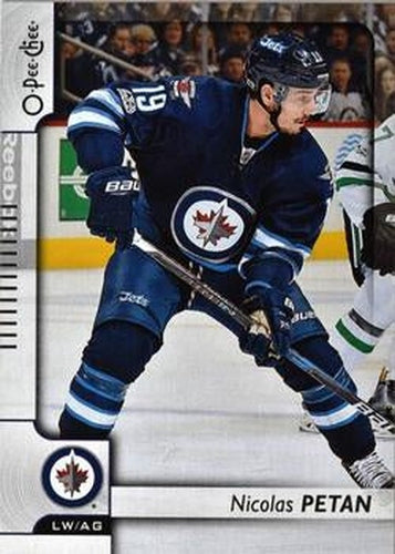 #194 Nicolas Petan - Winnipeg Jets - 2017-18 O-Pee-Chee Hockey