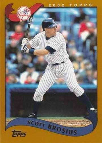 #194 Scott Brosius - New York Yankees - 2002 Topps Baseball