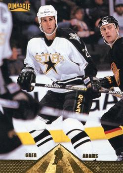 #194 Greg Adams - Dallas Stars - 1996-97 Pinnacle Hockey