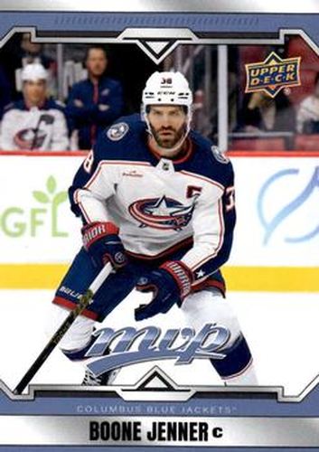 #194 Boone Jenner - Columbus Blue Jackets - 2024-25 Upper Deck MVP Hockey