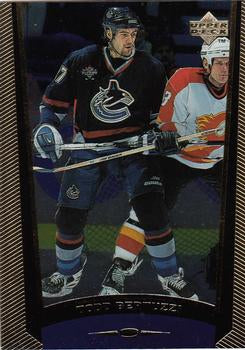 #194 Todd Bertuzzi - Vancouver Canucks - 1998-99 Upper Deck Gold Reserve Hockey