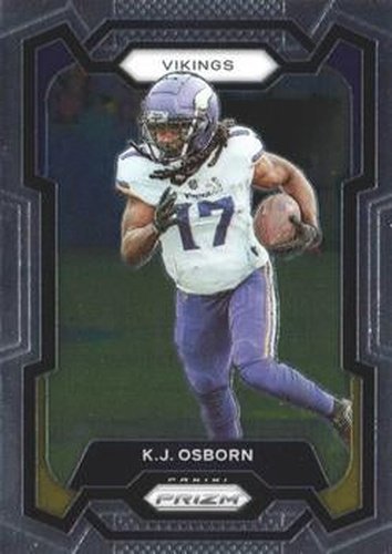 #194 K.J. Osborn - Minnesota Vikings - 2023 Panini Prizm Football