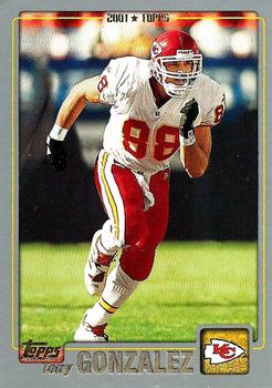 #194 Tony Gonzalez - Kansas City Chiefs - 2001 Topps Football