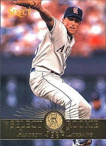 #194 Andrew Lorraine - California Angels - 1995 Select Baseball