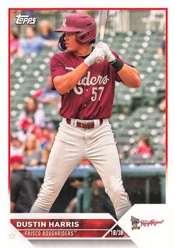 #PD-194 Dustin Harris - Frisco RoughRiders - 2023 Topps Pro Debut Baseball