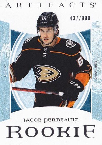 #194 Jacob Perreault - Anaheim Ducks - 2022-23 Upper Deck Artifacts Hockey