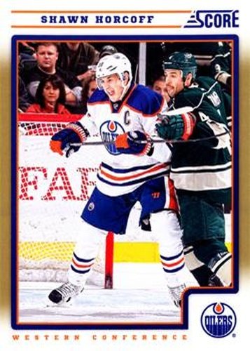 #194 Shawn Horcoff - Edmonton Oilers - 2012-13 Score - Gold Rush Hockey