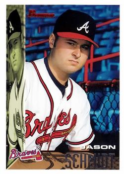 #194 Jason Schmidt - Atlanta Braves - 1995 Bowman Baseball
