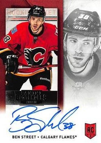 #194 Ben Street - Calgary Flames - 2013-14 Panini Contenders Hockey