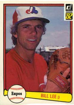#194 Bill Lee - Montreal Expos - 1982 Donruss Baseball