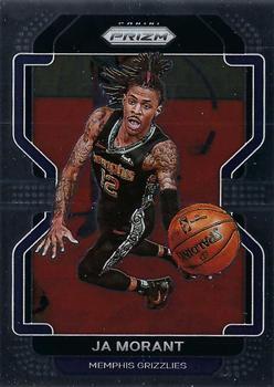#194 Ja Morant - Memphis Grizzlies - 2021-22 Panini Prizm Basketball