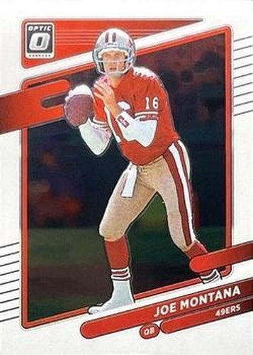 #194 Joe Montana - San Francisco 49ers - 2021 Donruss Optic Football