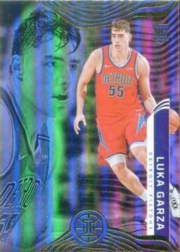 #194 Luka Garza - Detroit Pistons - 2021-22 Panini Illusions Basketball
