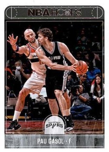 #194 Pau Gasol - San Antonio Spurs - 2017-18 Hoops Basketball
