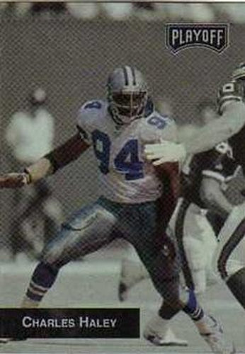 #194 Charles Haley - Dallas Cowboys - 1993 Playoff Football