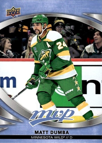 #194 Matt Dumba - Minnesota Wild - 2023-24 Upper Deck MVP - Ice Battles Hockey