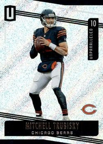 #194 Mitchell Trubisky - Chicago Bears - 2019 Panini Unparalleled Football