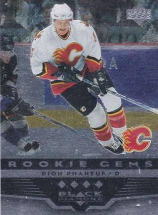 #194 Dion Phaneuf - Calgary Flames - 2005-06 Upper Deck Black Diamond Hockey