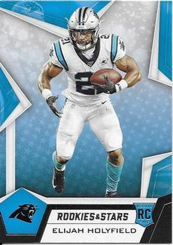#194 Elijah Holyfield - Carolina Panthers - 2019 Panini Rookies & Stars Football