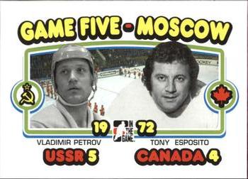 #194 Vladimir Petrov / Tony Esposito - USSR / Canada - 2009-10 In The Game 1972 The Year In Hockey
