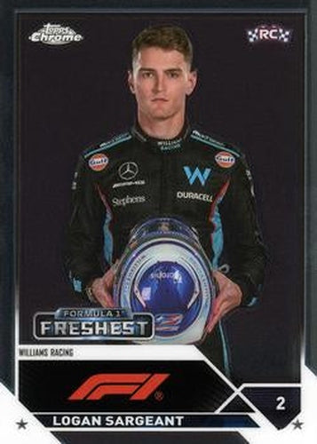 #194a Logan Sargeant - Williams Racing - 2023 Topps Chrome Formula 1 Racing