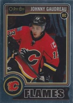 #194b Johnny Gaudreau - Calgary Flames - 2014-15 O-Pee-Chee Platinum Hockey
