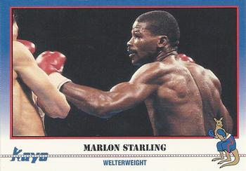 #195 Marlon Starling - 1991 Kayo Boxing