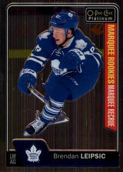 #195 Brendan Leipsic - Toronto Maple Leafs - 2016-17 O-Pee-Chee Platinum Hockey