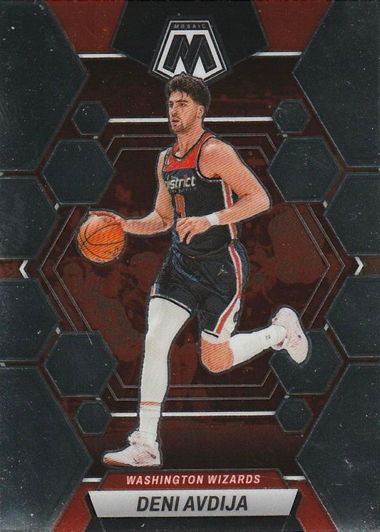 #195 Deni Avdija - Washington Wizards - 2022-23 Panini Mosaic Basketball