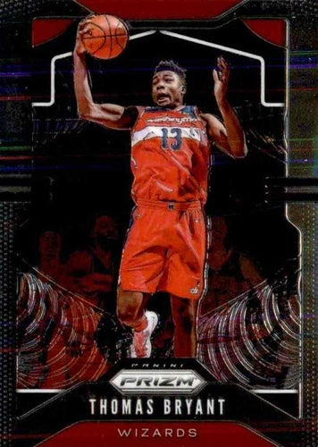 #195 Thomas Bryant - Washington Wizards - 2019-20 Panini Prizm Basketball
