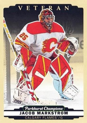 #195 Jacob Markstrom - Calgary Flames - 2022-23 Parkhurst Champions Hockey