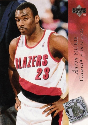 #195 Aaron McKie - Portland Trail Blazers - 1994-95 Upper Deck Basketball