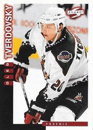 #195 Oleg Tverdovsky - Phoenix Coyotes - 1997-98 Score Hockey