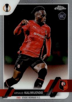 #195 Arnaud Kalimuendo - Stade Rennais FC - 2022-23 Topps Chrome UEFA Club Competitions Soccer
