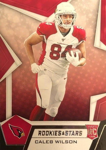 #195 Caleb Wilson - Arizona Cardinals - 2019 Panini Rookies & Stars Football
