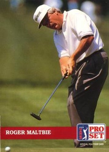 #195 Roger Maltbie - 1992 Pro Set PGA Tour Golf