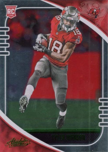 #195 Tyler Johnson - Tampa Bay Buccaneers - 2020 Panini Absolute - Green Football