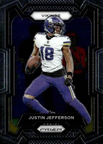 #195 Justin Jefferson - Minnesota Vikings - 2023 Panini Prizm Football