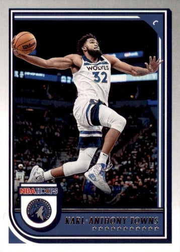 #195 Karl-Anthony Towns - Minnesota Timberwolves - 2022-23 Hoops Basketball